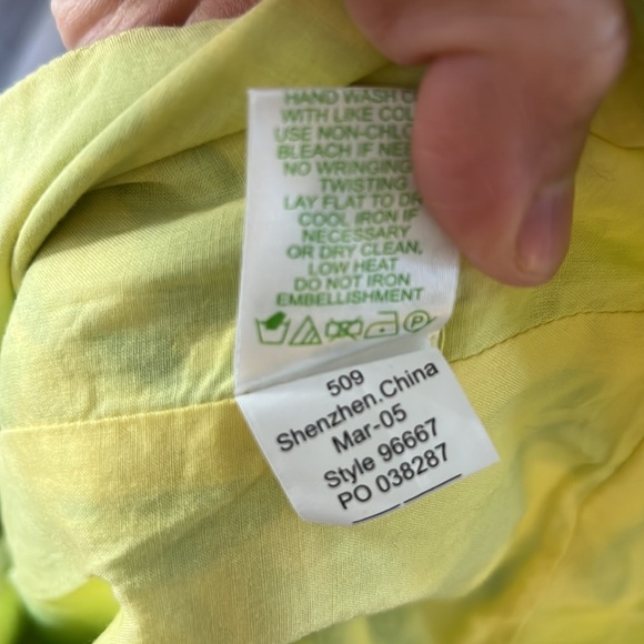 Lilly Pulitzer Crystal Dress in Lagoon Green - Picture 8 of 8